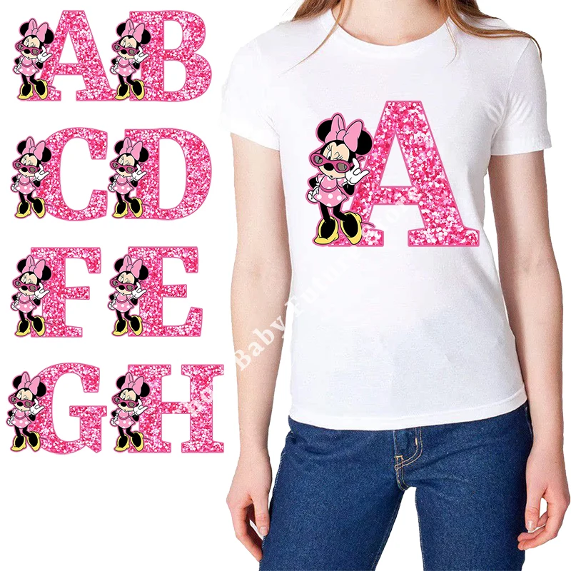 Наклейка на одежду Минни Микки Маус