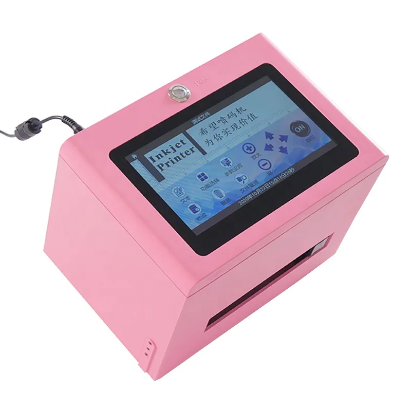 

Ink jet Box Printer Multi Language Efficient Batch Coding Machine Industrial Eggs Inkjet Printer