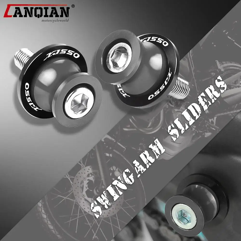 

Аксессуары для мотоциклов 6 мм, алюминиевые катушки с ЧПУ для Yamaha XJ550 XJ 550 1981 1982 1983 1984 1985, винты-слайдеры с подставкой