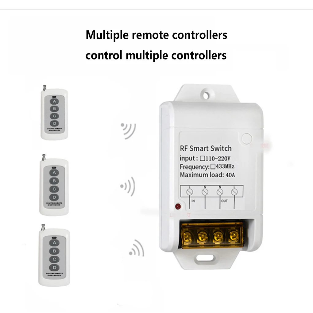 

Water Pump Control Kit Home Farm Remote Controller Set Modified Component