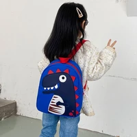 cartoon dinosaur baby backpacks cute blue boy girl school bags adjustable animals kindergarten schoolbag backpack children gifts