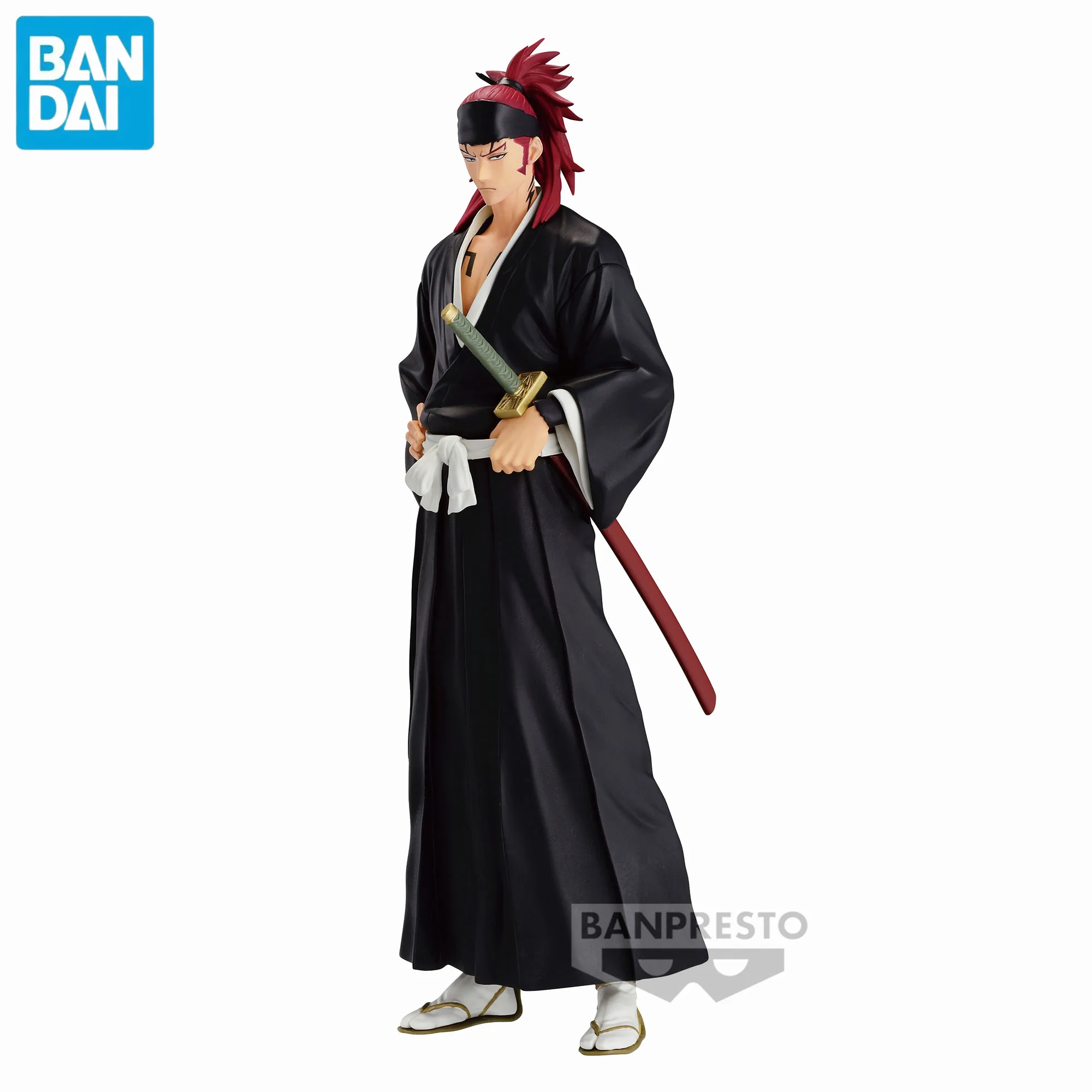 

Original Bandai Banpresto Bleach Solid And Souls Anime Figure Abarai Renji Action Figurine Toys For Kids Birthday Gift PVC Model