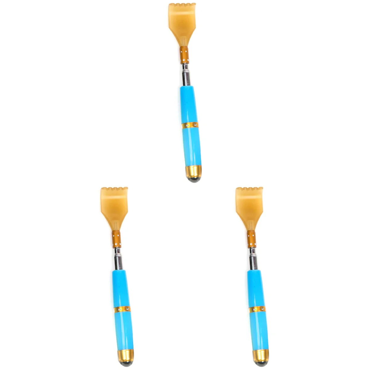 

3x Premium Extendable Portable Durable Lightweight Back Scratcher with Magnet Telescopic Backscratcher
