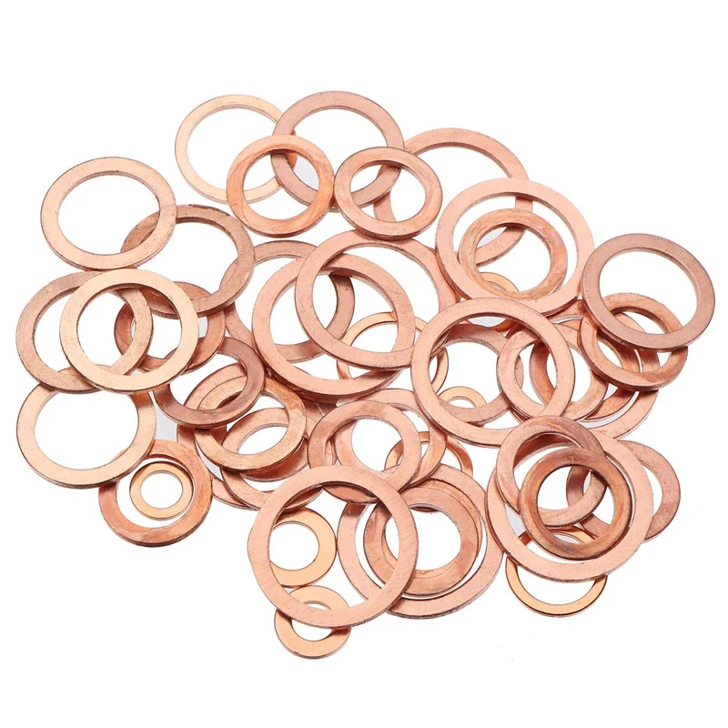 200 шт. медное кольцо для герметизации