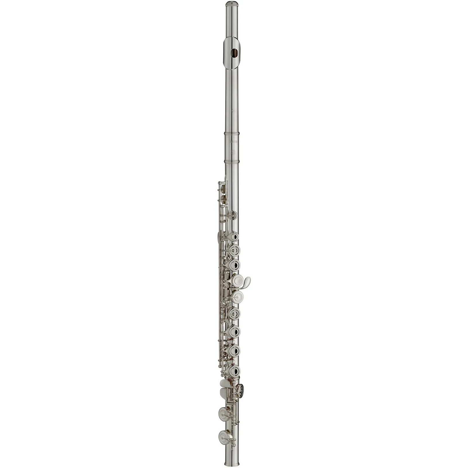 

student flute Standard Flute Offset G C-Foot nickel silver headjoint, body and footjoint and a silver-plated finish