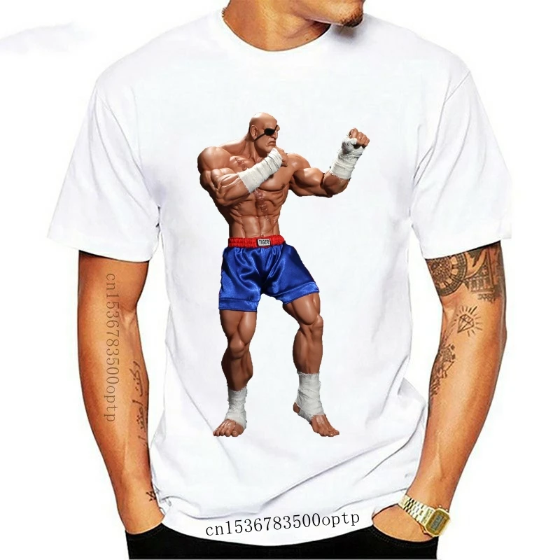 

Мужская одежда, новинка, Мужская футболка Sagat, футболка унисекс, женская футболка, футболки, Топ