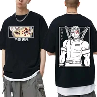 trend new anime demon slayer uzui tengen printed tshirt men women fashion harajuku tees short sleeve unisex loose funny t shirt