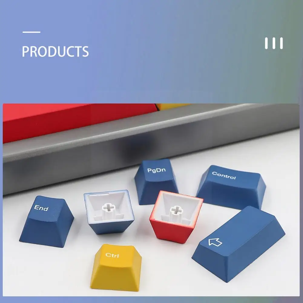 

133 S Panels Cap Set Profile Pbt Caps For Mechanical Board Type Dz60 /gk61/64/68 Dye Sublimation Cap D3o7