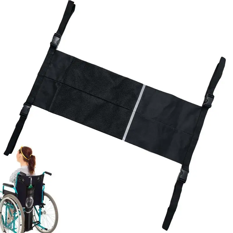 

Wheelchair Oxygen Tank Holder | Oxygen Cylinder Bag for Wheel Chairs Portable | Carrier Accessories Bags with Built In Zipper Fi