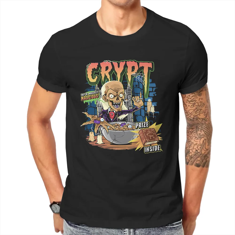 

Creepshow Billy 1982 Horror Film Fabric Tshirt Cookie Crypt Cereal Basic T Shirt Leisure Men Clothes Printing Trendy