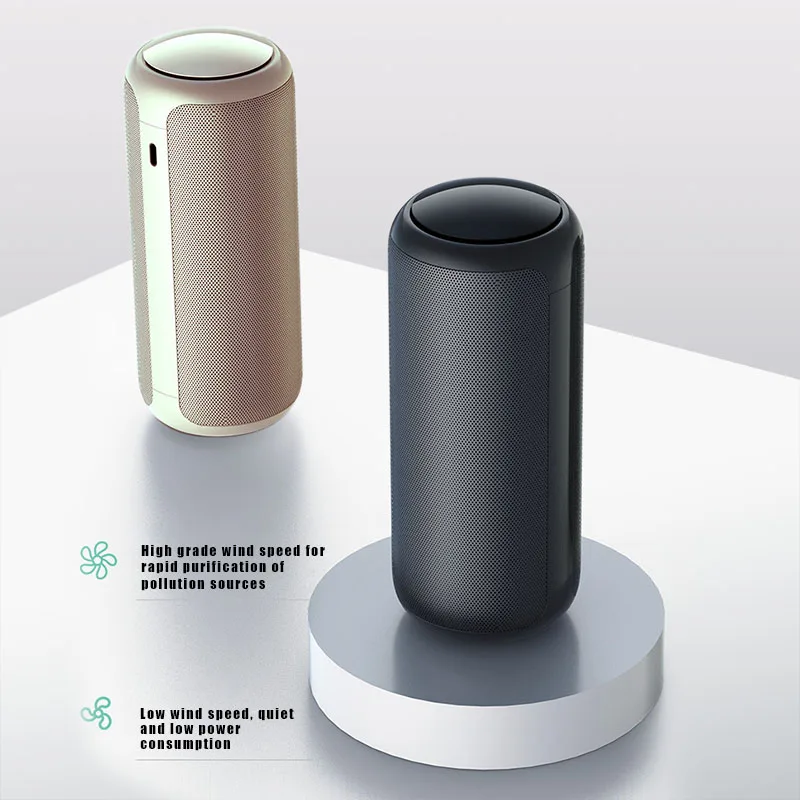 

Car Air Cleaner With Hepa Filter Ionic USB Purifiers For Smoke Dust Formaldehyde Golden Auto Portable Ionizer Car Air Purifier