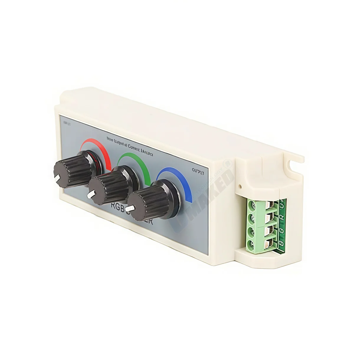 Фото 1 шт. контроллер RGB LED DC12V-24V 9A, 3-канальный диммер RGB LED с ручкой управления для светодиодных лент 3528 5050 RGB №4