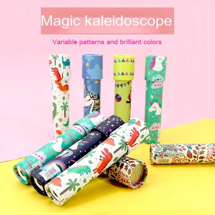

Kaleidoscope magical classic nostalgic children's science experiment parent-child interactive educational toys