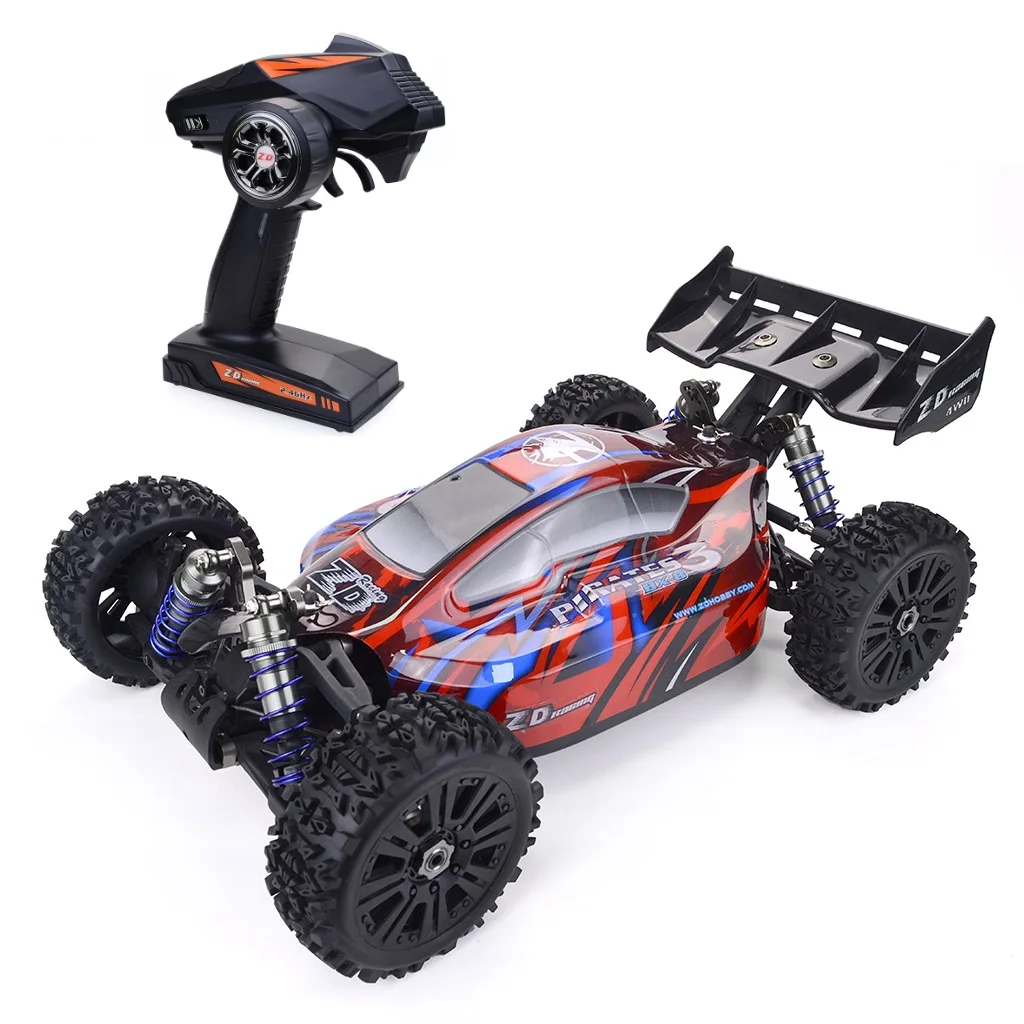 ZD Racing Pirates3 BX-8E 1/8 Scale 3S 4WD бесщеточный Электрический Внедорожник Багги 90 км/ч 2,4 ГГц 4Ch дистанционный передатчик приемник радиоуправляемая игрушка