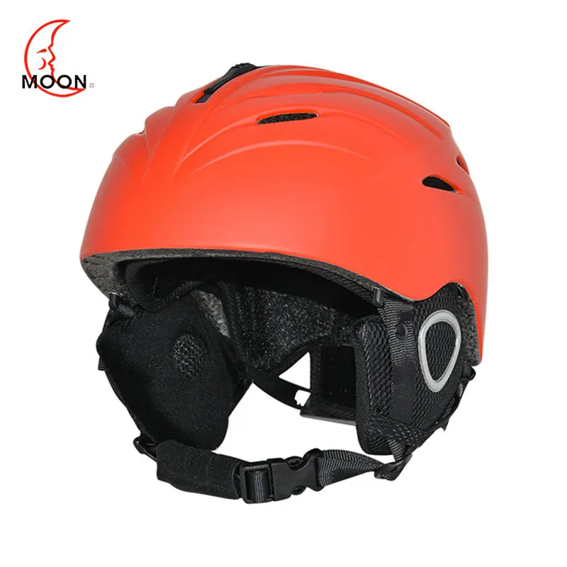 

MOON Adult Men And Women Ski Helmet Safety Sport Protective Gear шлем горнолыжный Size 53-61CM