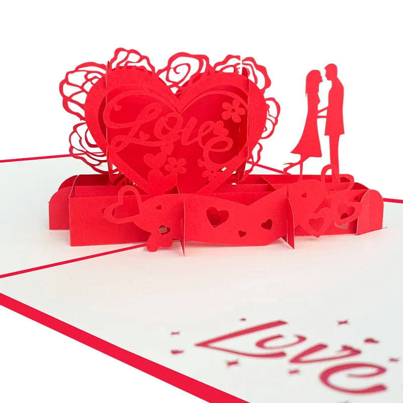 

Низкая цена и самый продаваемый продукт, оптовый поставщик 3D поздравительных открыток, лучший выбор подарков на день Святого Валентина