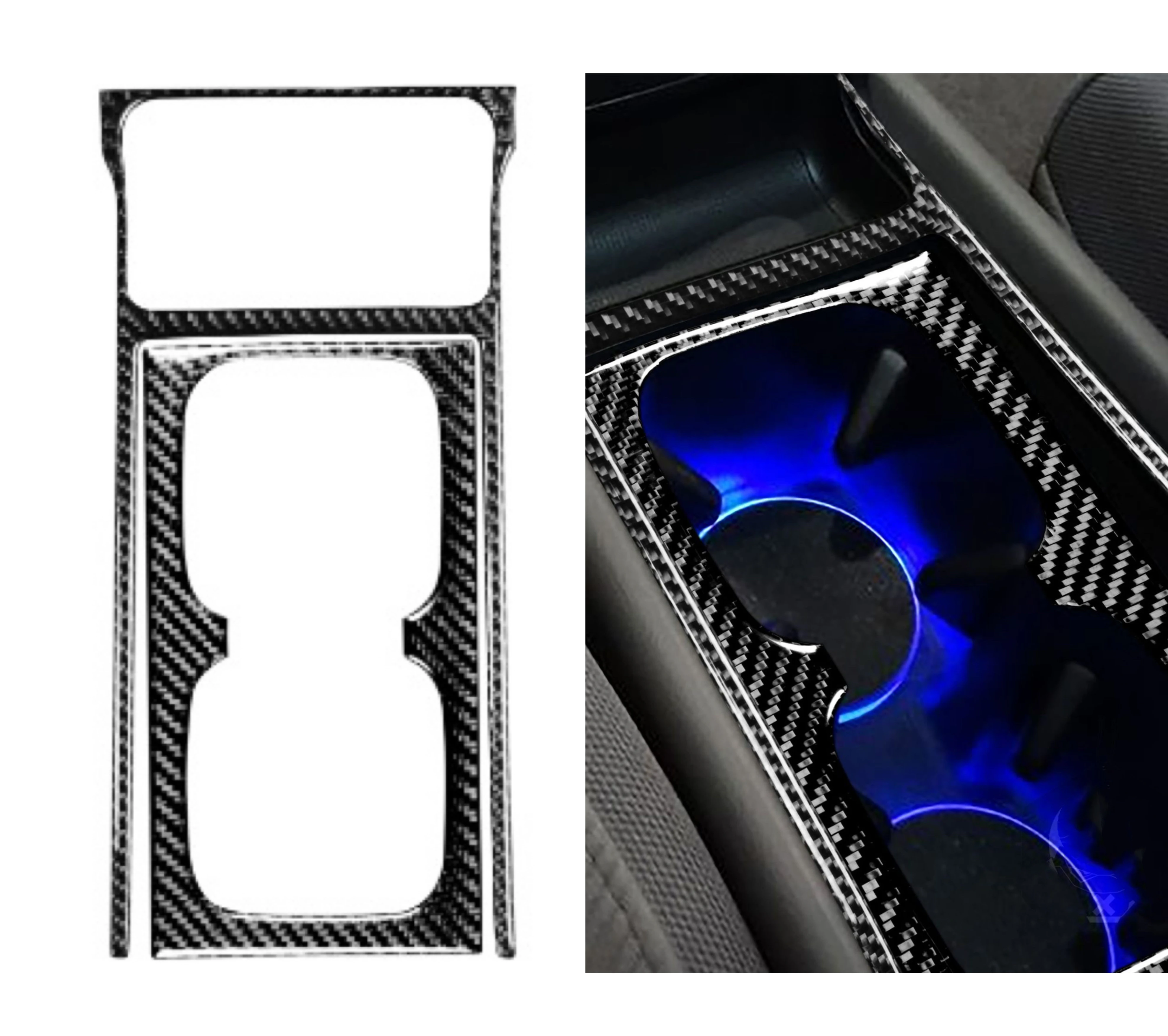 Для Honda Civic 8 центральный подлокотник подстаканник панель рамка отделка наклейки