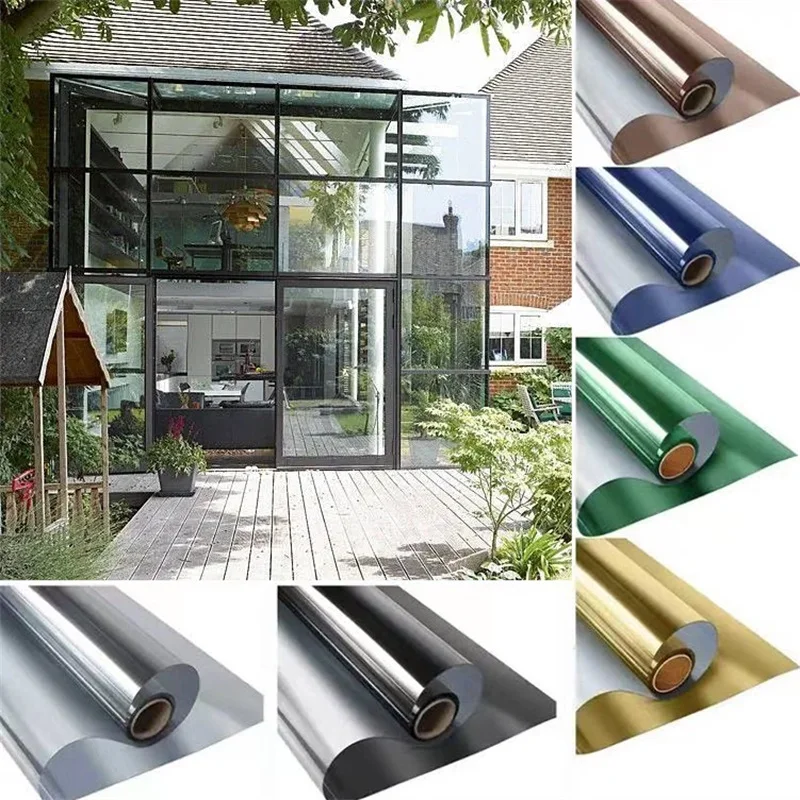 

Window Film Indoor Blackout No Glue Sun Protector Uv Solar Clear Tint Insulation Security Privacy Ir Coloured Decorative Sticker