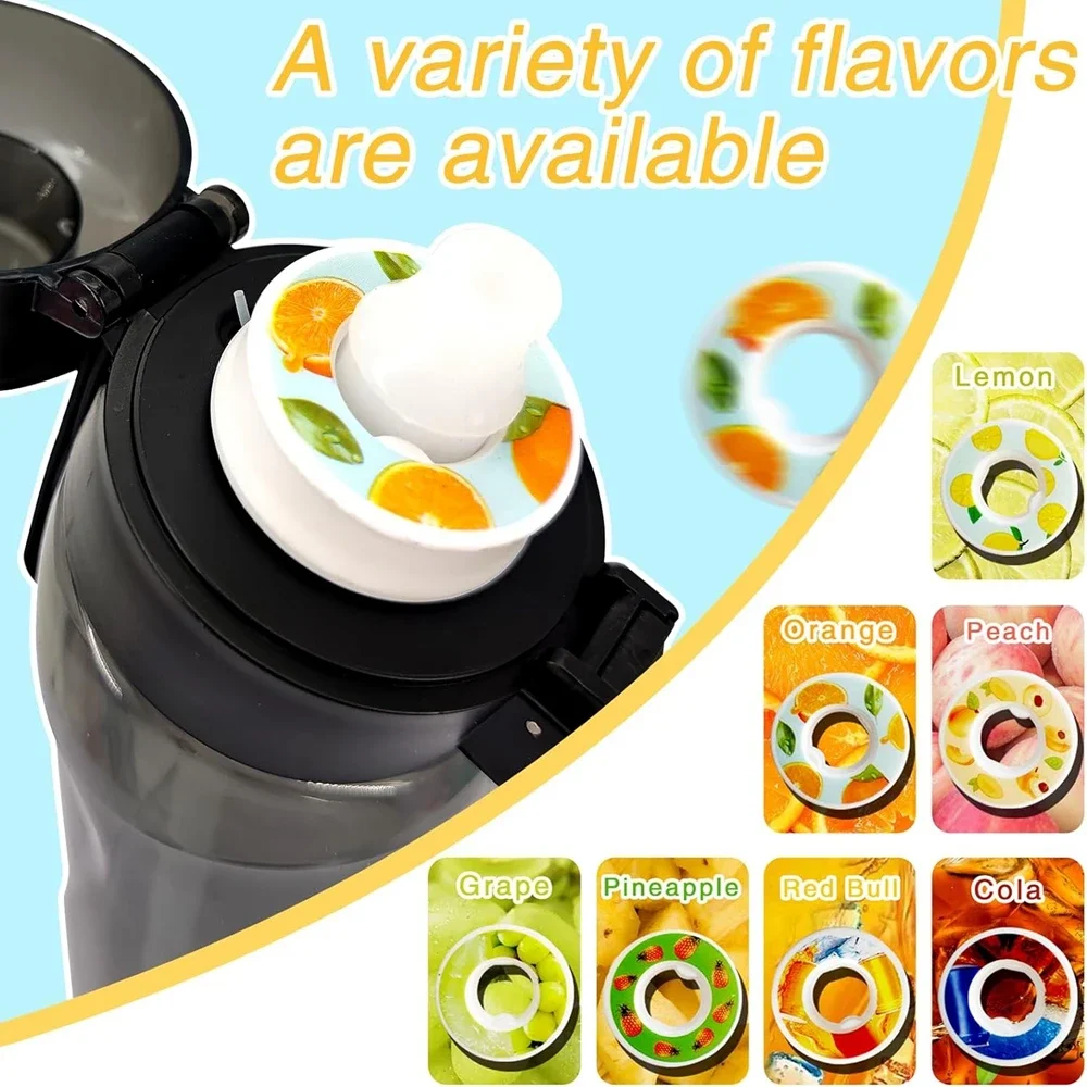 650 мл Ароматизированная бутылка для воды Спортивная уличные питьевые бутылки с