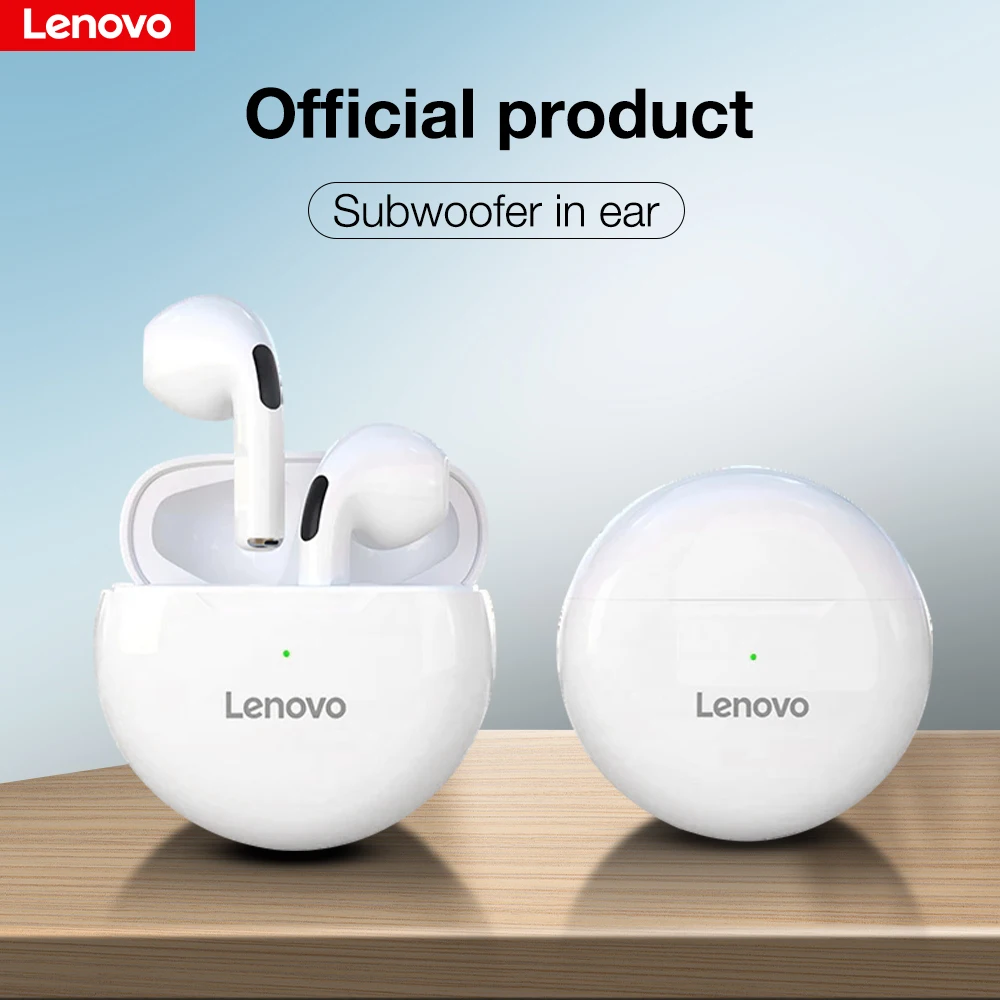 

Origina Lenovo HT38 TWS Earphone Wireless Bluetooth Headphones HIFI Stereo Sport Headset With Microphone Noise Cancelling Earbud