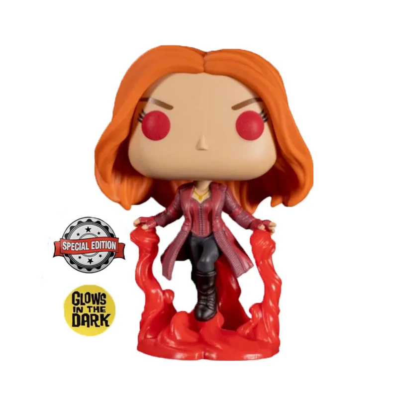 Супервиниловые куклы с героями Marvel Мстители Алая ведьма Ванда Макси-МОФ Доктор