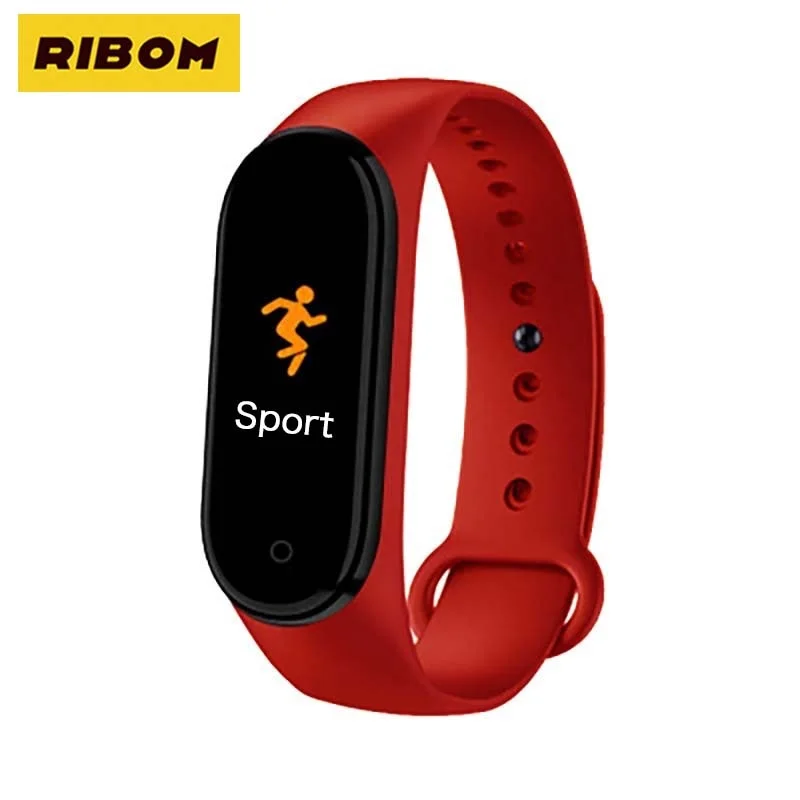 

Waterproof Bracelet Heart Rate M4 Smart Bracelet Men Monitor Color Screen Heart Rate Blood Pressure IP67 WomenBlood Pressure
