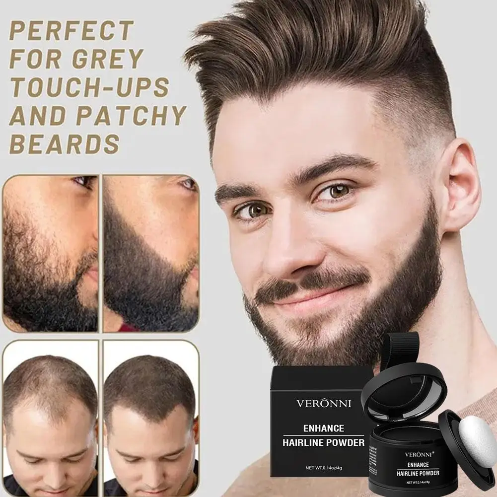 Восстанавливающая пудра Hairline пушистая для волос консилер лба макияж натуральные