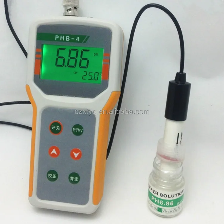 

PHB-4 digital measuring instrument pH Meter