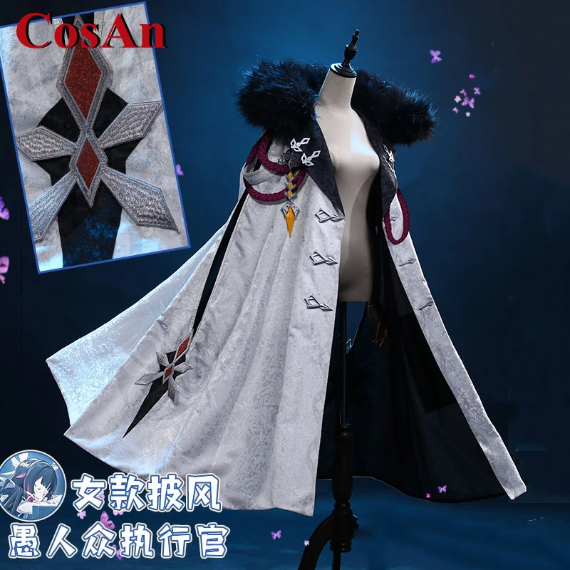 

Косплей-костюм CosAn Game Genshin Impact Sandrone/Arlecchino/столбина, Фати-накидка, визуальная вечеринка