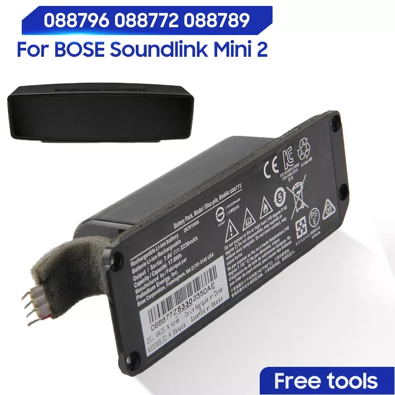 Enlarge Original Replacement Battery For BOSE Soundlink Mini 2 088789 088796 088772 Genuine Battery 2230mAh