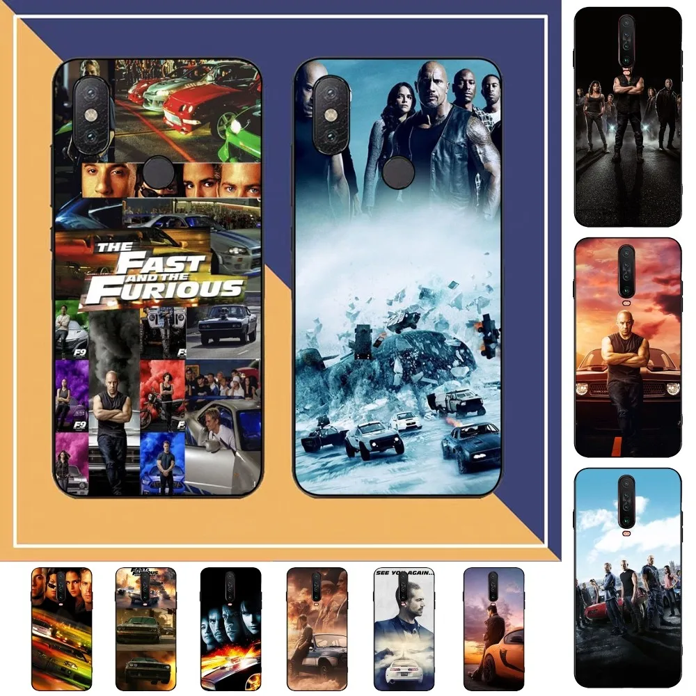 Fast And Furious Classic Movie Phone Case For Redmi Note 4 X 5 A 6 7 8 T 9 9S 10 11 11S 11Epro Poco M3 Pro
