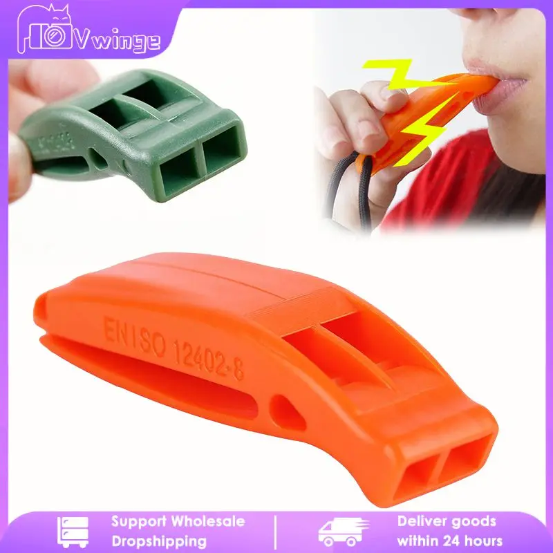 

Durable Outdoor Survival Whistle For Camping And Hiking Outdoor Gear Must-have Portable Emergency Reliable Efficient Hiking Loud
