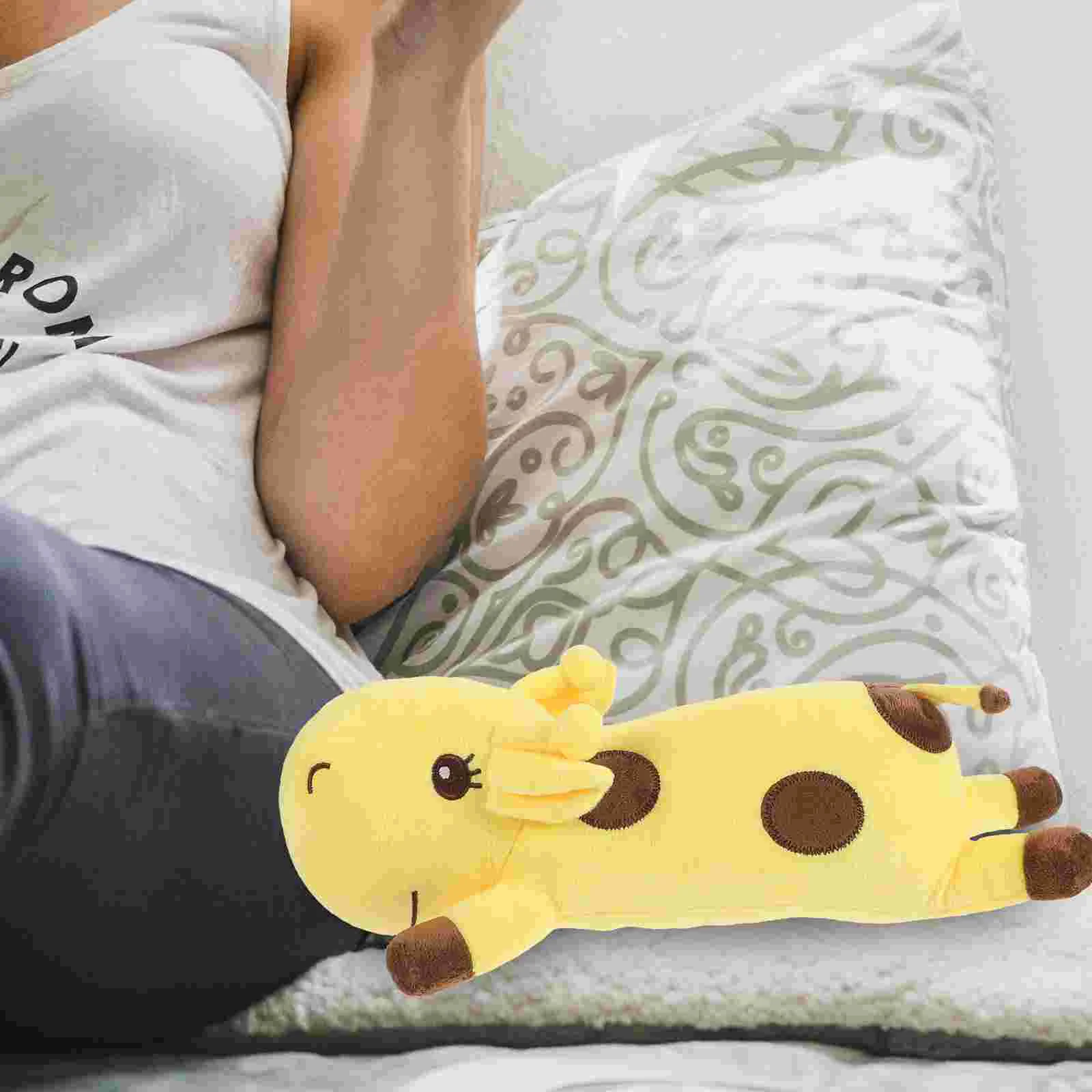 

Lying Giraffe Comfortable Stuffed Animal Plush Nap Pillow Cute Giraffe