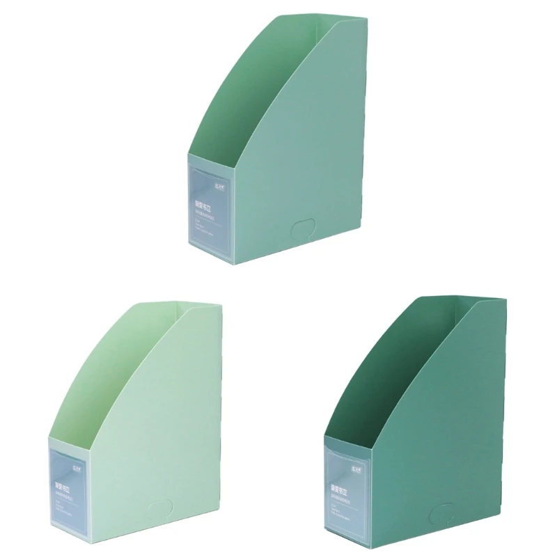 Y1UB 3 шт. настольная стойка для журналов органайзеры документов ящик хранения книг