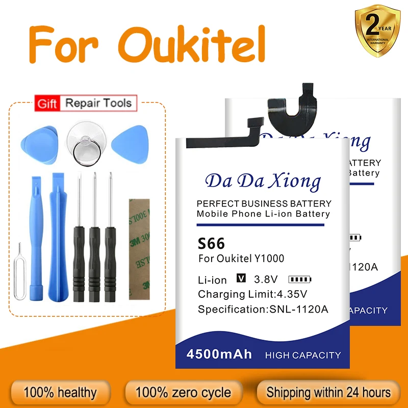 Аккумулятор KC-N4000C S66 S69 K10000Max для Oukitel K6 K13 C22 S70 S96 U11 U16 C10 C12 C17 C18 C19 U20 WP9 WP10 Y1000 K1000 Pro Max