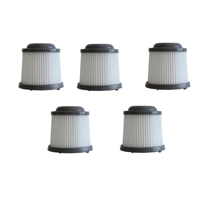 

5Pcs Vacuum Cleaner Dust Hepa Filters Spare Parts Accessories For Black & Decker Pvf110 Phv1210 Phv1210p Phv1210b