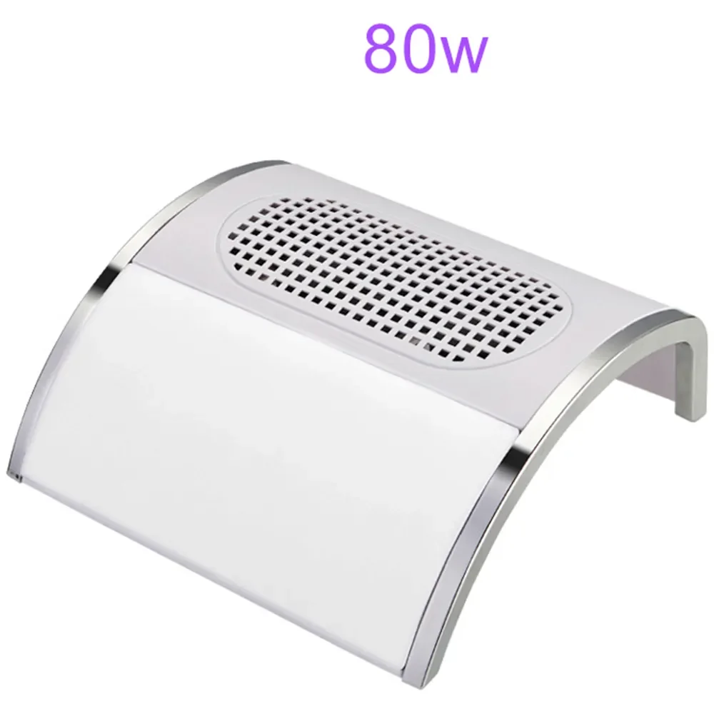 

NEW2023 High Power 80W Nail Vacuum Cleaner Nail Dust Collector With Four Suction Fans Dust Leakage Salon Use Nail Art Equipment