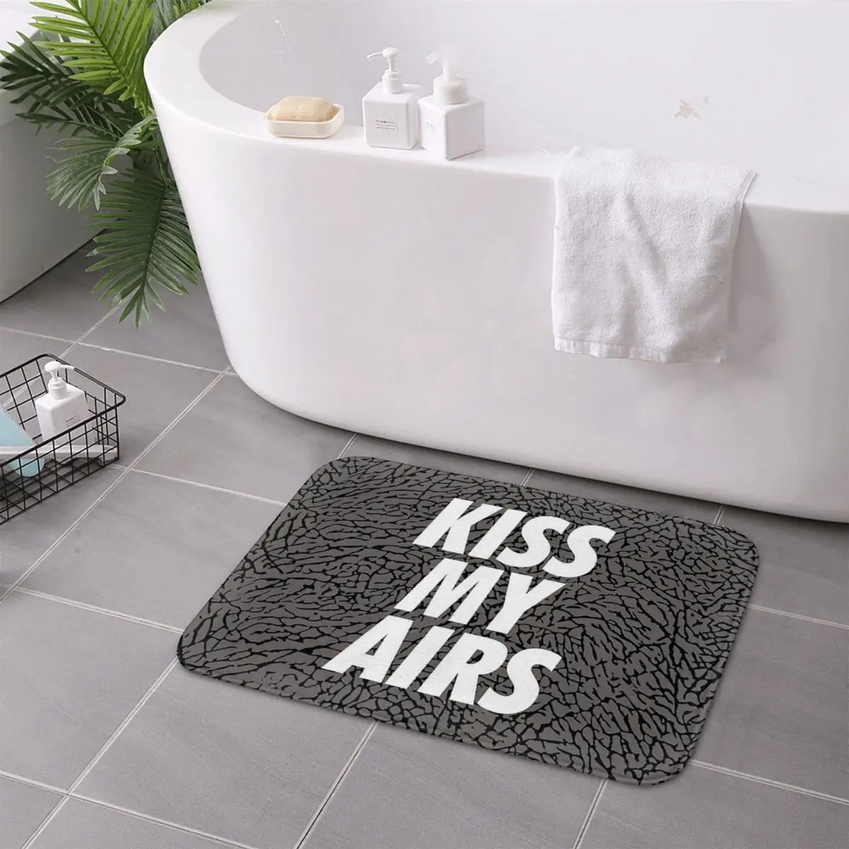 Нескользящий коврик Kiss My Airs напольный водостойкий маслостойкий ковер для кухни