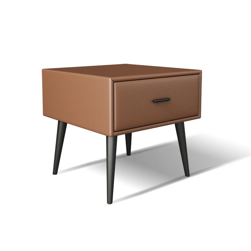 

Белый роскошный ночной шкаф, современные шкафы с ящиками, удобные Деревянные Боковые Шкафы для комнаты, черные столы, мебель T50CG