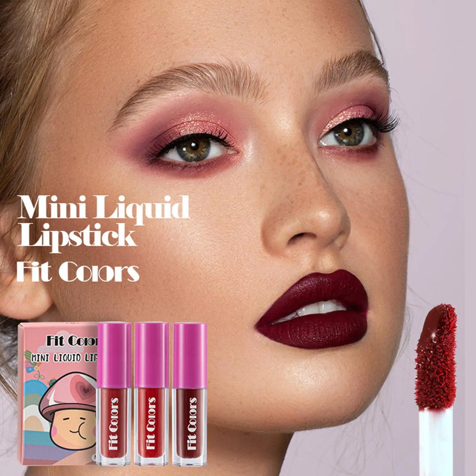 

3Pcs/Set Waterproof Lipstick Sexy Lip Stick Matte Velvet Matte Lipsticks Batom Cosmetics Color Lips Labiales Makeup Lip G1Y8