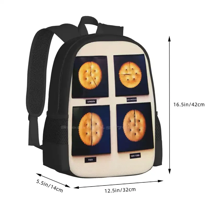 Хит продаж школьный рюкзак Cracker Times модные сумки умный дизайн Ritz Crackers