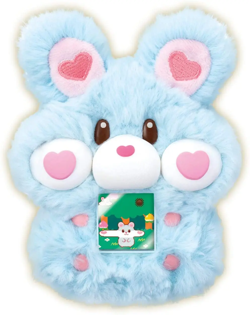 Hamster Plush Electronic Pet Machine Cat Rabbit Soft Plush Color Screen Video Game Console Cute Kawaii Girl Kids Toy Gift enlarge