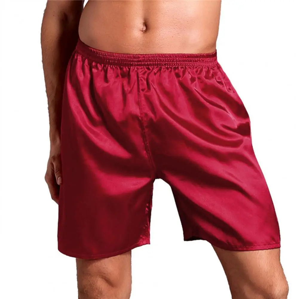 

Panties Loose Men Underwear Sleepwear Short Chic Mid Waist Summer Briefs