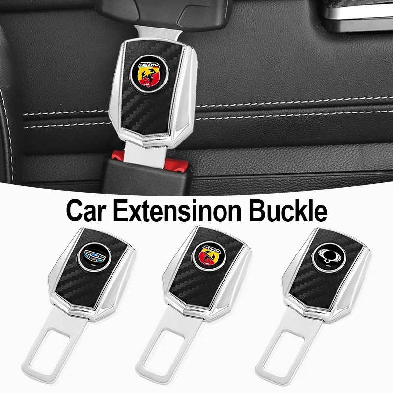

Car Metal Safety Extension Buckle Decoration for Jaguar XE X760 XF X260 F-Pace X761 E-PACE XJ X351 F-Type X152 Car Accessories