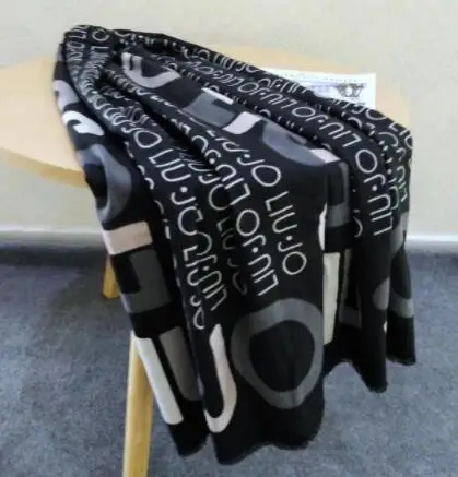 Популярный модный Бренд Liu jo Qiao женский шарф высокого качества осенне-зимний