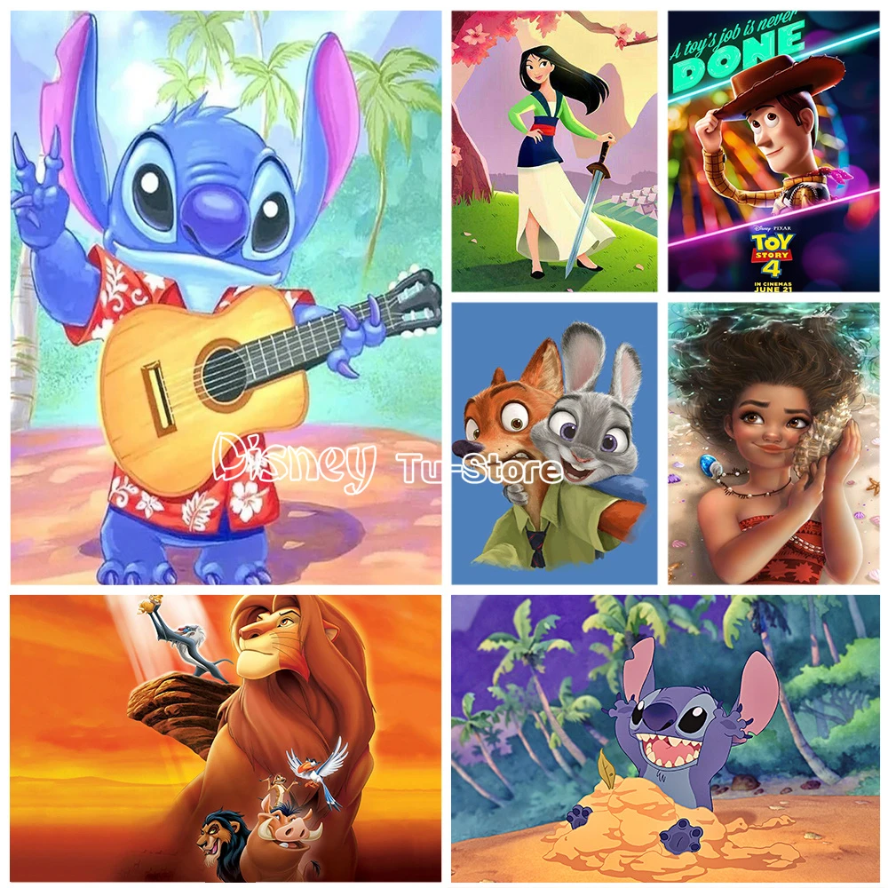 

Набор для алмазной вышивки «Лило и История игрушек»