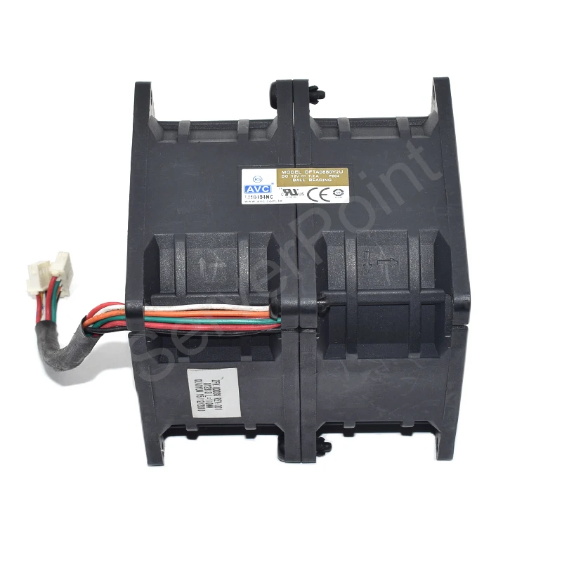 Вентилятор для автомобиля DFTA0880Y2U, 7.2A, 8080, 8 см, 12 В