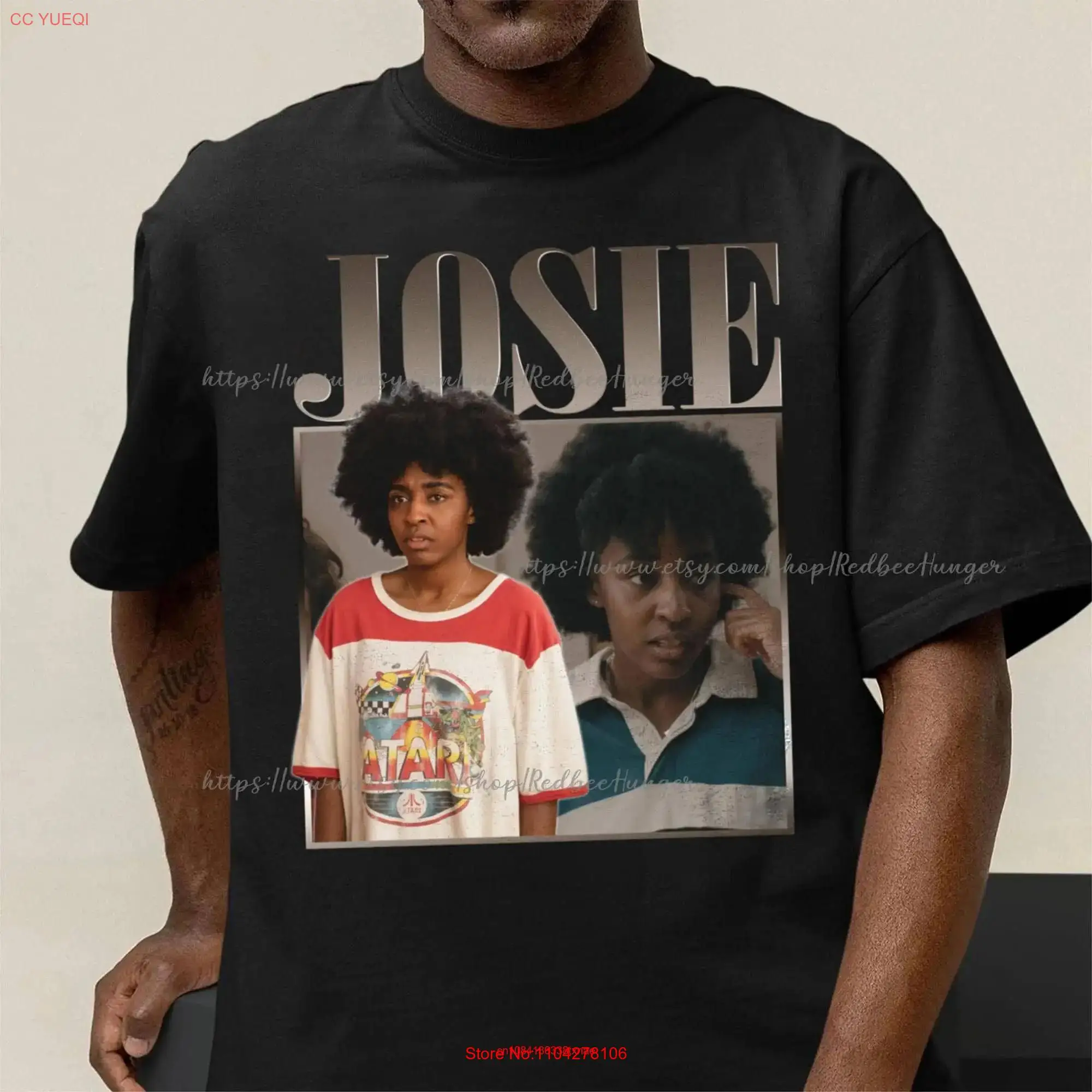 Футболка Josie Bottoms Movie 2023 Ayo Edebiri Homage ретро контрабандный комедийный фильм с
