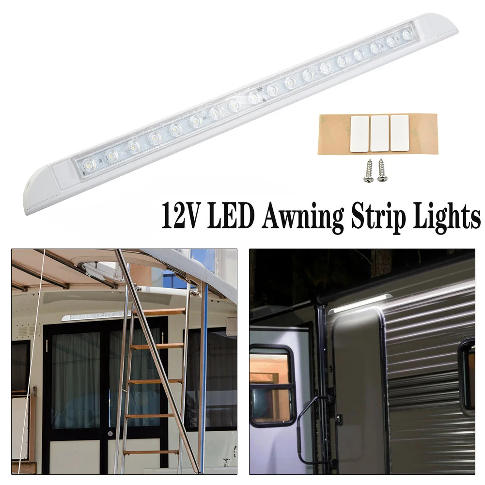 

Accessories LED Awning Light 506*35*28mm Cool White 6000k Durable Integrated Touch Switch New Replacement Useful