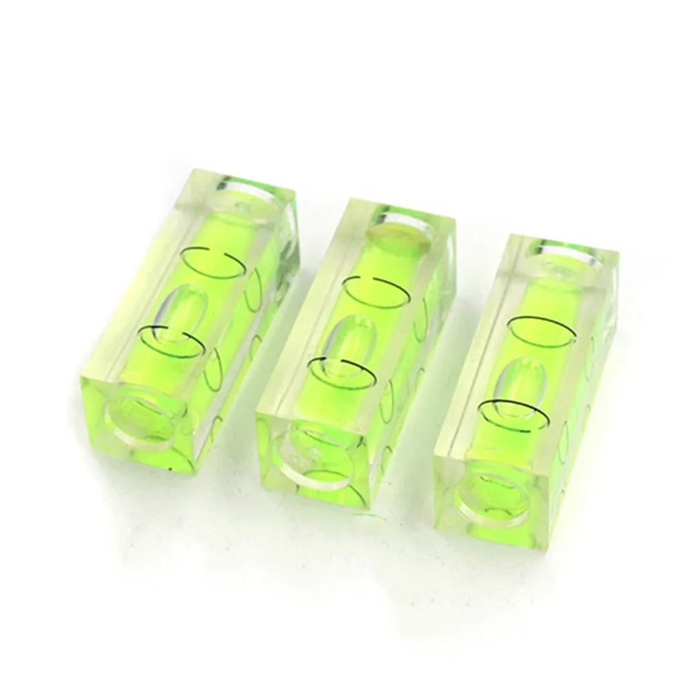 

Leveller Spirit Level Mini Small Spirit Level Square Tubular 40mm 5/10pcs Bubble For Green Leveling High Quality